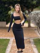 CONJUNTO VEIGA SAIA LONGA